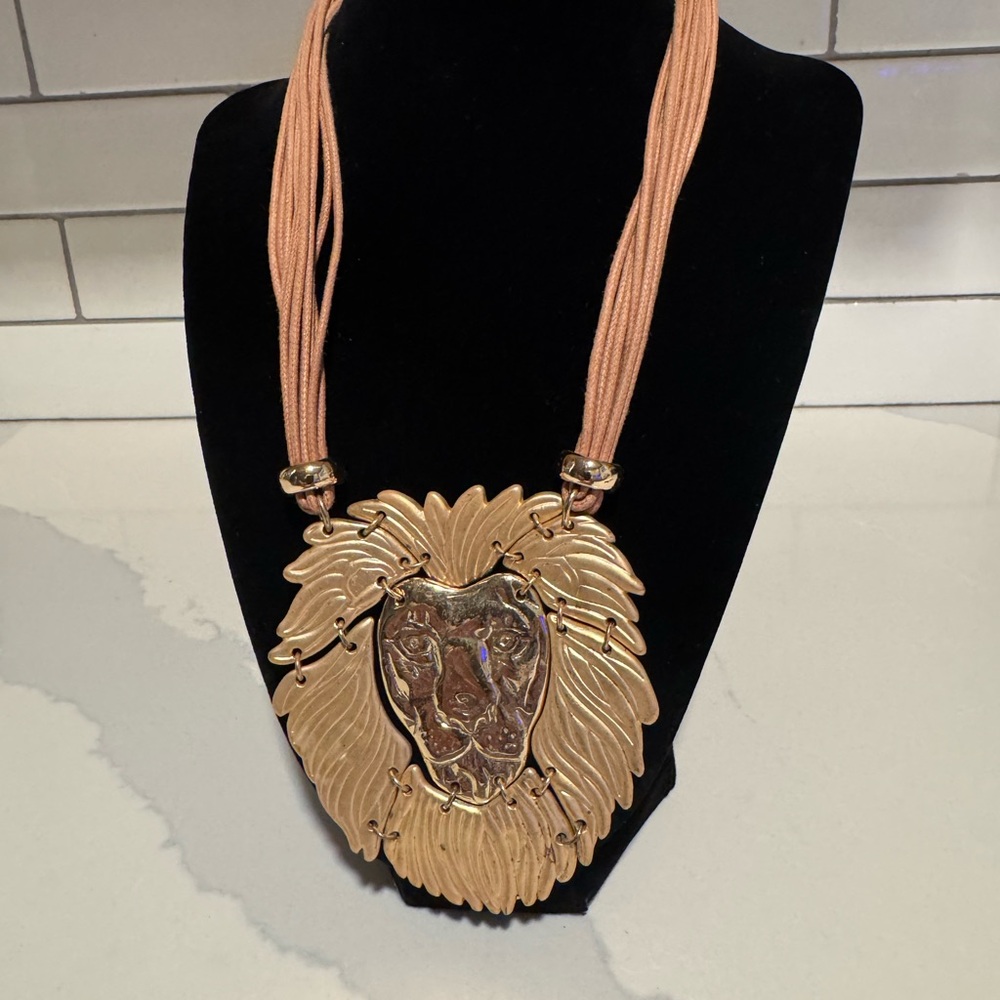 St. Thomas Lion Necklace